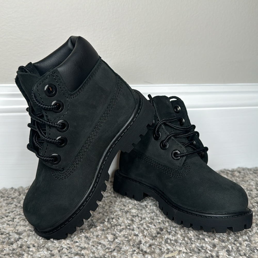 Timberland premium 6 in waterproof boot Black